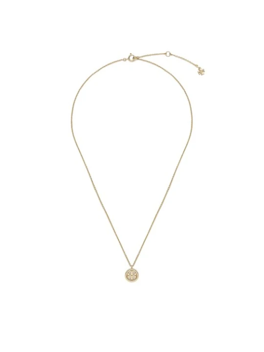 Zdjęcie produktu Tory Burch Naszyjnik Miller Pendant Necklace 137185 Złoty