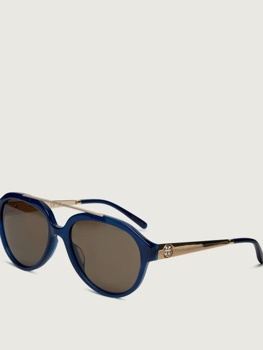 Zdjęcie produktu TORY BURCH Okulary przeciwsłoneczne TY7230U granatowy