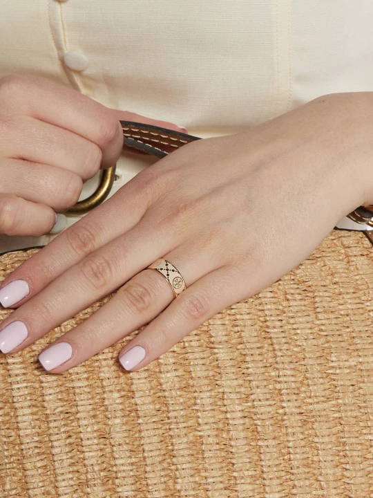 Zdjęcie produktu TORY BURCH Pierścionek złoty