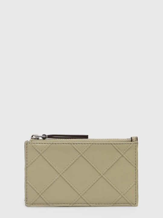 Zdjęcie produktu Tory Burch portfel skórzany Fleming Soft zielony