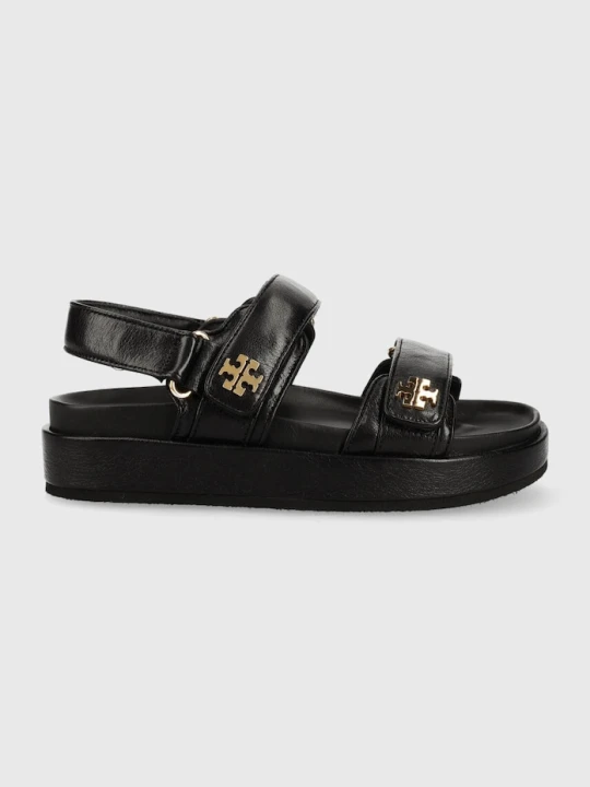 Zdjęcie produktu Tory Burch sandały skórzane Kira Sport czarny