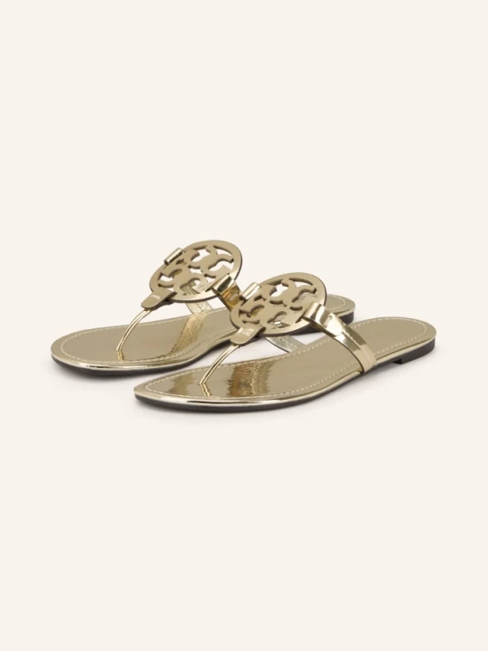 Zdjęcie produktu Tory Burch Japonki Miller gold