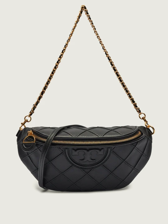 Zdjęcie produktu TORY BURCH Skórzana saszetka nerka czarny