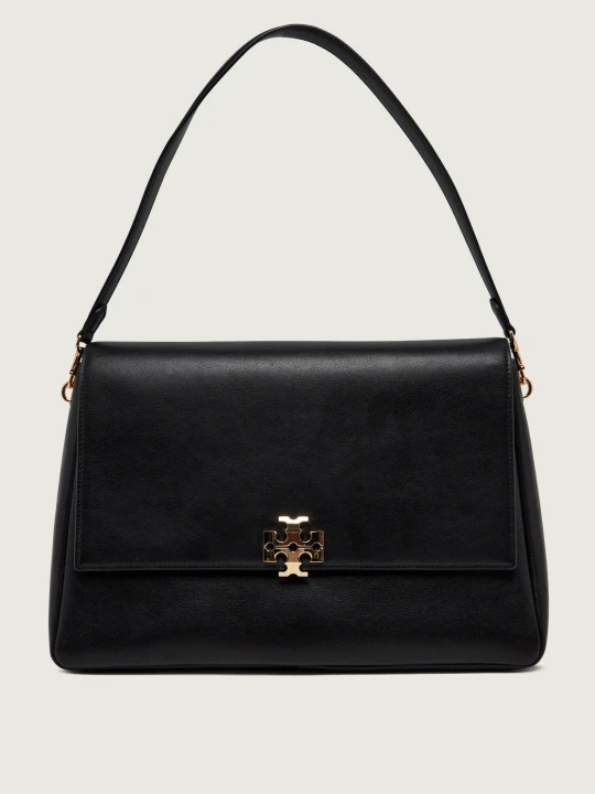 Zdjęcie produktu TORY BURCH Skórzana torebka na ramię Charlie czarny