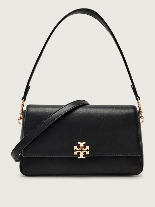 Zdjęcie produktu TORY BURCH Skórzana torebka na ramię Charlie czarny