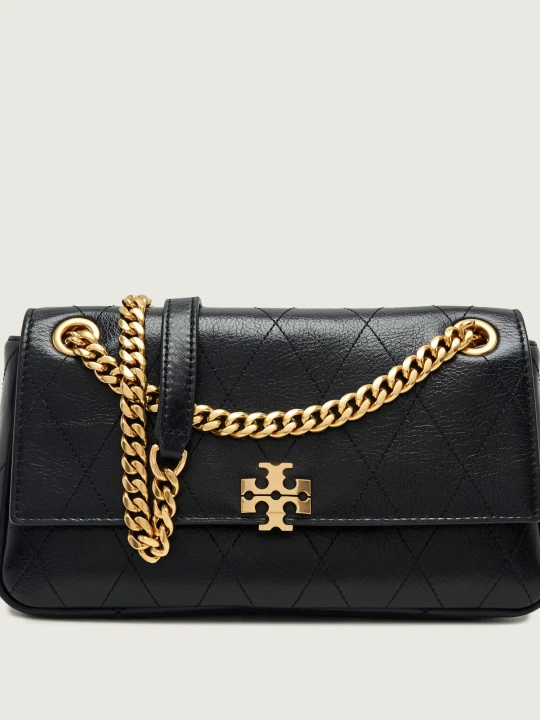 Zdjęcie produktu TORY BURCH Skórzana torebka na ramię Charlie czarny