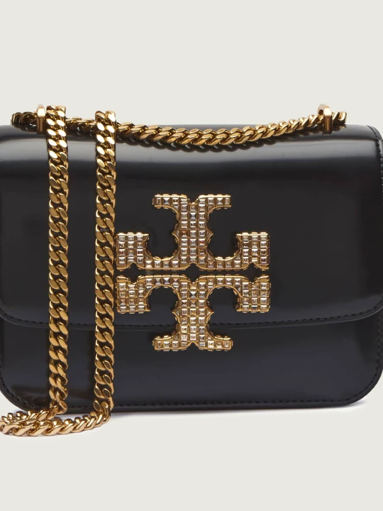 Zdjęcie produktu TORY BURCH Skórzana torebka na ramię Eleanor czarny