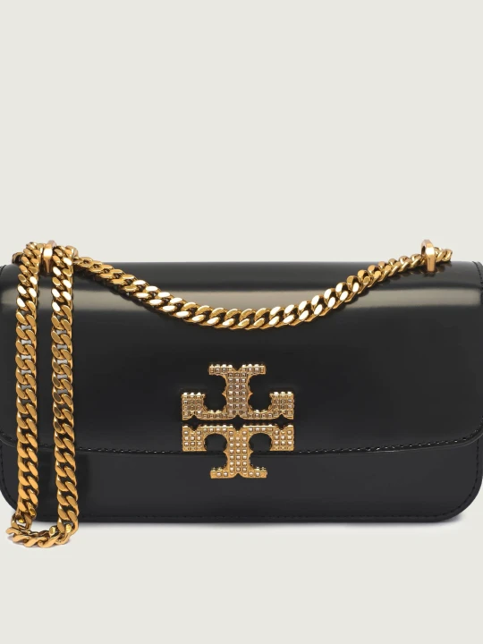 Zdjęcie produktu TORY BURCH Skórzana torebka na ramię Eleanor czarny