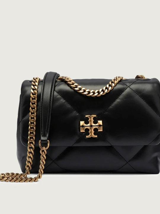 Zdjęcie produktu TORY BURCH Skórzana torebka na ramię Kira czarny