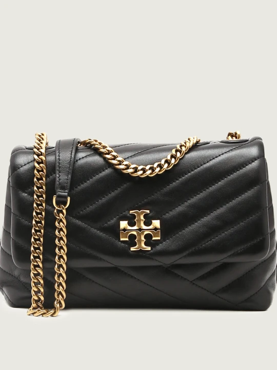 Zdjęcie produktu TORY BURCH Skórzana torebka na ramię Kira czarny