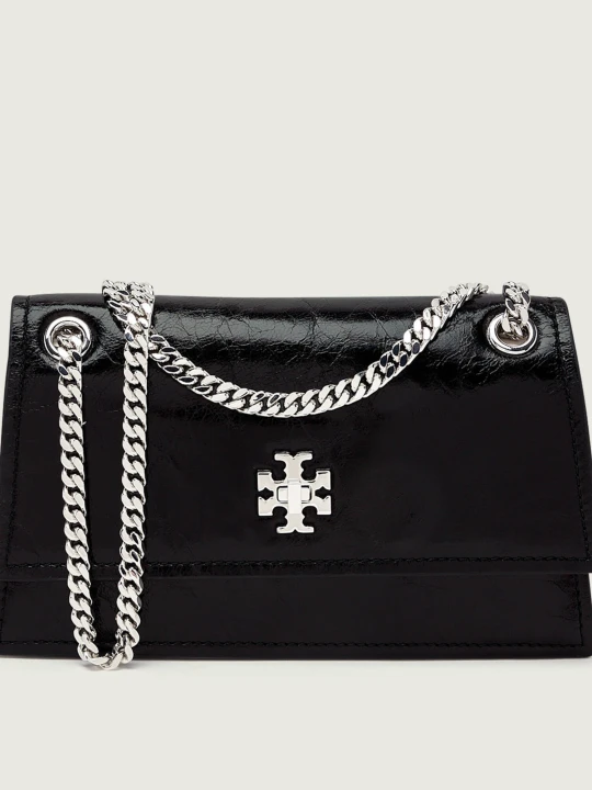 Zdjęcie produktu TORY BURCH Skórzana torebka na ramię Kira Mini czarny