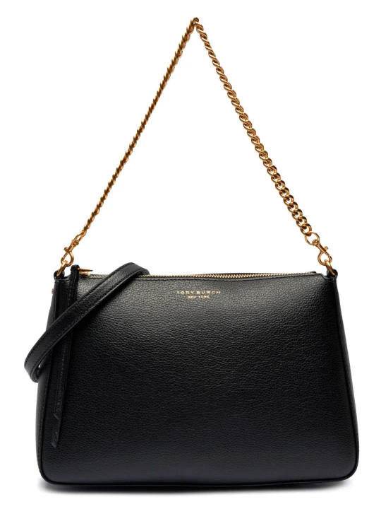 Zdjęcie produktu TORY BURCH Skórzana torebka na ramię Perry czarny