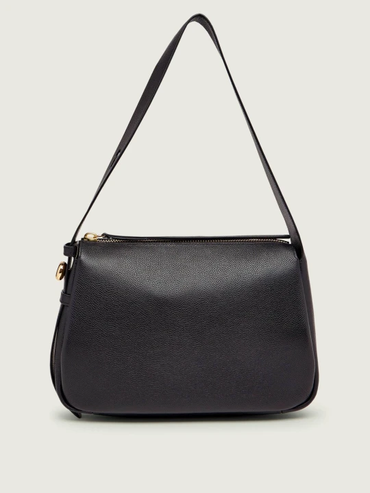 Zdjęcie produktu TORY BURCH Skórzana torebka na ramię Romy czarny