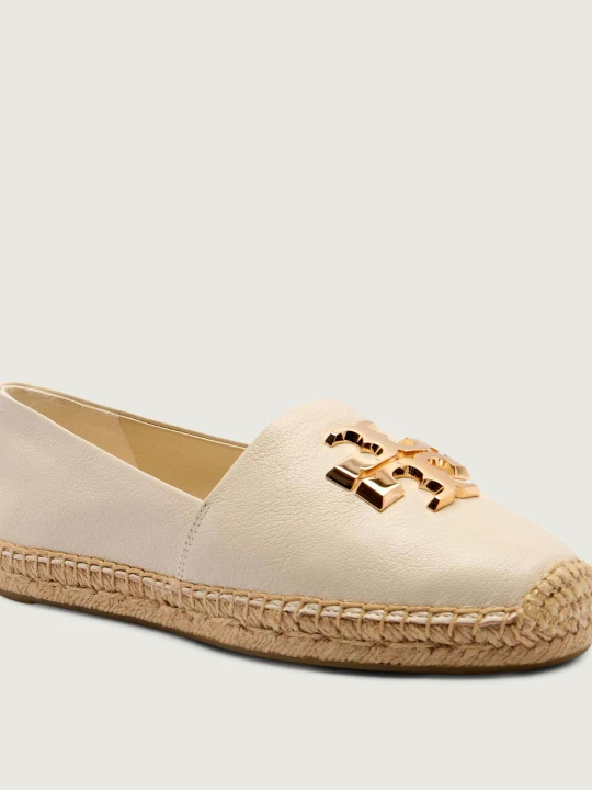 Zdjęcie produktu TORY BURCH Skórzane espadryle ELEANOR beżowy