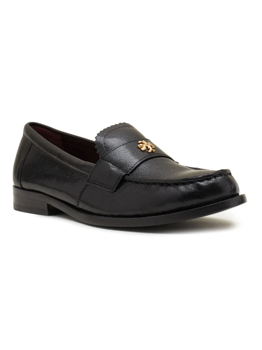Zdjęcie produktu TORY BURCH Skórzane loafersy CLASSIC czarny