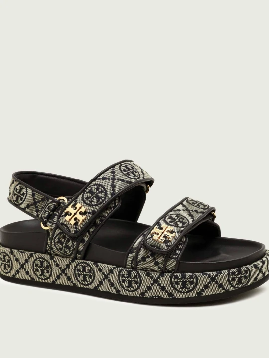 Zdjęcie produktu TORY BURCH Skórzane sandały beżowy