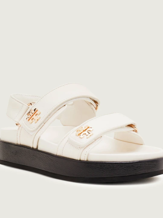 Zdjęcie produktu TORY BURCH Skórzane sandały KIRA SPORT biały