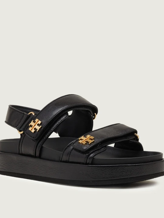 Zdjęcie produktu TORY BURCH Skórzane sandały KIRA SPORT czarny