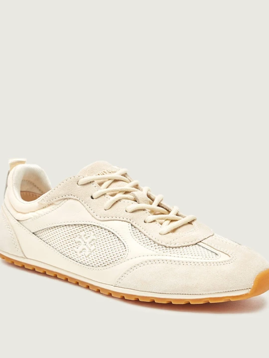 Zdjęcie produktu TORY BURCH Sneakersy FIELD | zamsz ecru