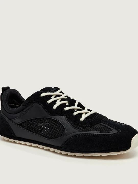 Zdjęcie produktu TORY BURCH Sneakersy Field | zamsz czarny