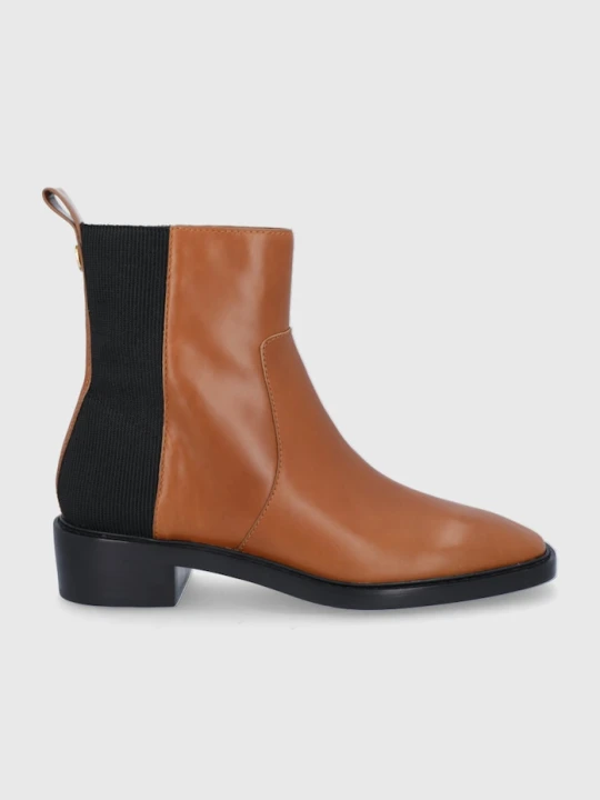 Zdjęcie produktu Tory Burch - Sztyblety Chelsea brązowy