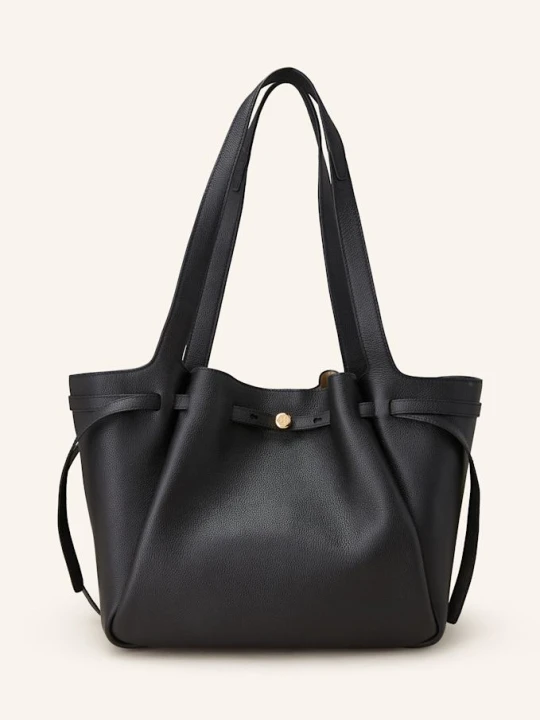 Zdjęcie produktu Tory Burch Torba Shopper Romy schwarz CZARNY