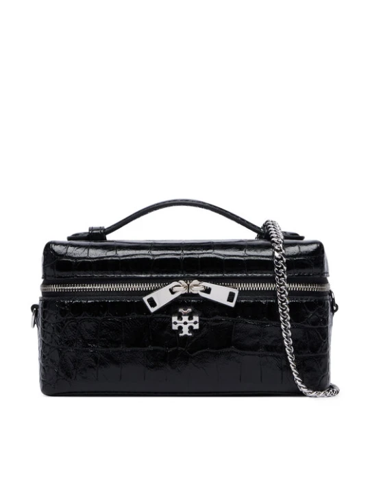 Zdjęcie produktu Tory Burch Torebka Charlie Embossed 185868 Czarny