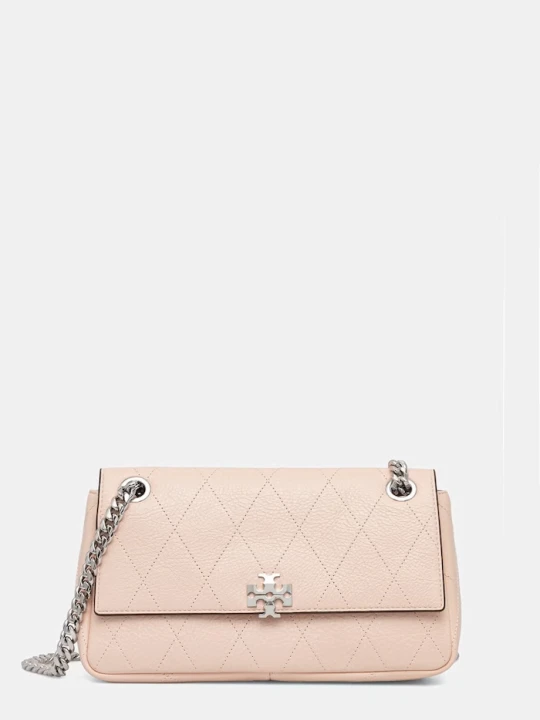 Zdjęcie produktu Tory Burch torebka crossbody damska skórzana Charlie beżowy
