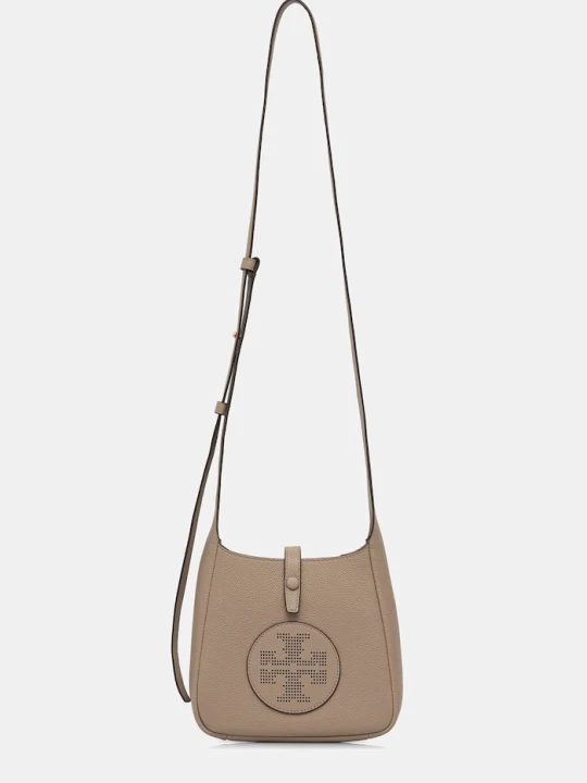 Zdjęcie produktu Tory Burch torebka crossbody damska skórzana Miller beżowy