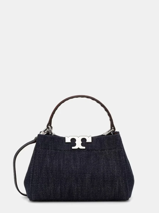Zdjęcie produktu Tory Burch torebka damska jeansowa Eleanor granatowy