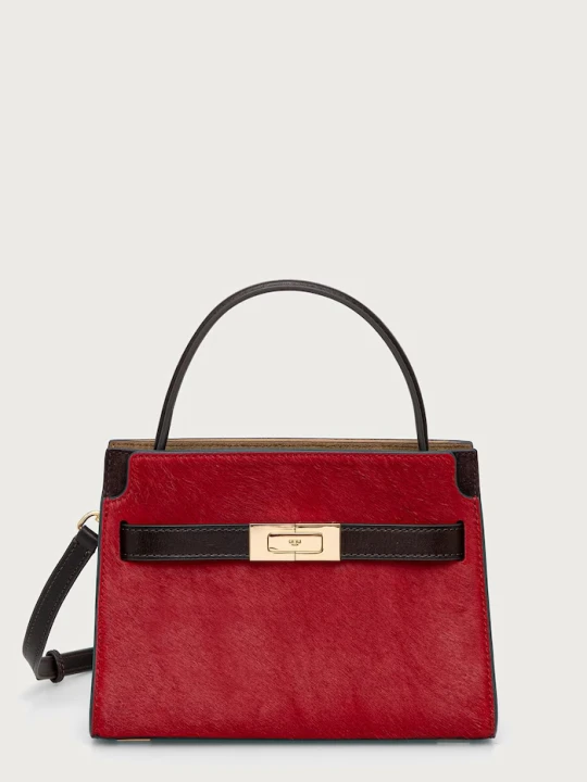 Zdjęcie produktu Tory Burch torebka damska skórzana Lee Radziwill czerwony