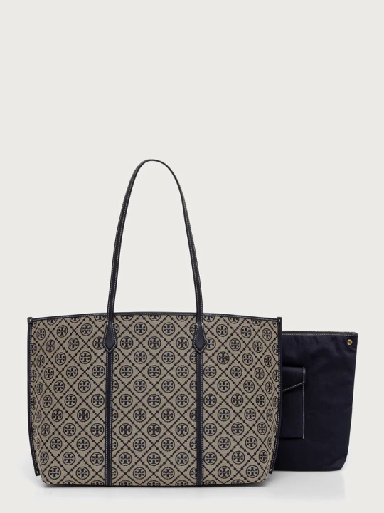 Zdjęcie produktu Tory Burch torebka shopper damska Perry beżowy