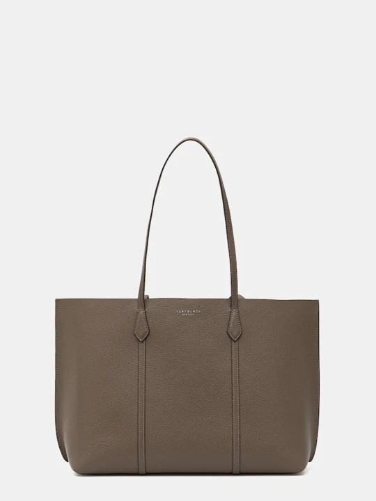 Zdjęcie produktu Tory Burch torebka skórzana Perry beżowy