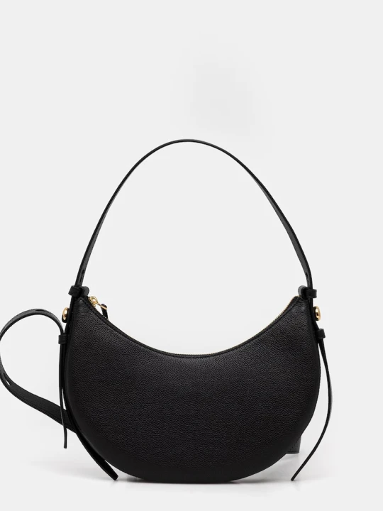 Zdjęcie produktu Tory Burch torebka skórzana Romy czarny