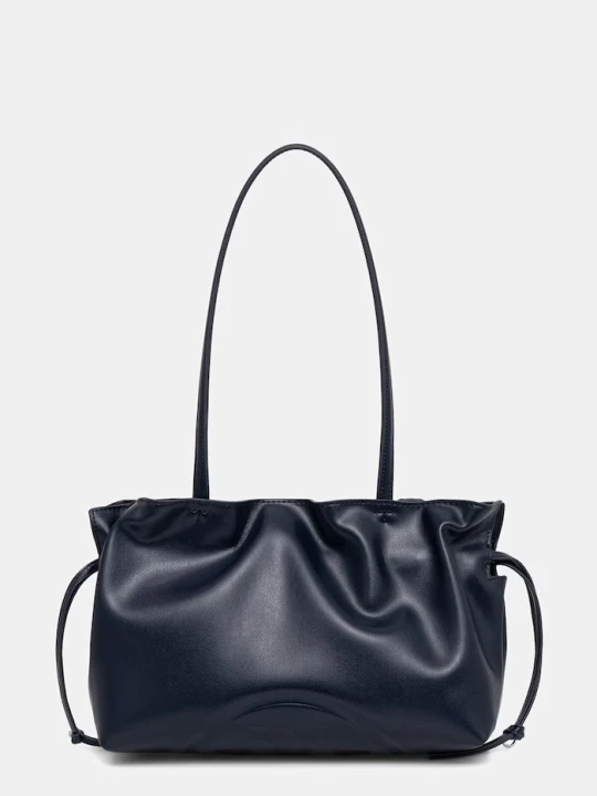 Zdjęcie produktu Tory Burch torebka tote damska z imitacji skóry Ella granatowy