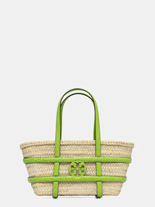 Zdjęcie produktu Tory Burch torebka z rafii Ella beżowy