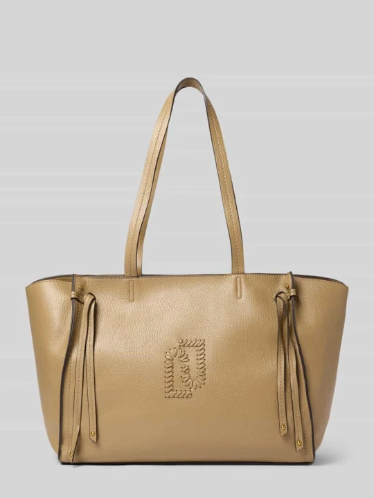Zdjęcie produktu Tote bag z detal z logo model 'Lapis' Liu Jo Khaki