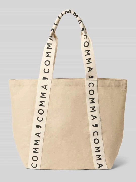Zdjęcie produktu Tote bag z nadrukiem z logo comma Piaskowy