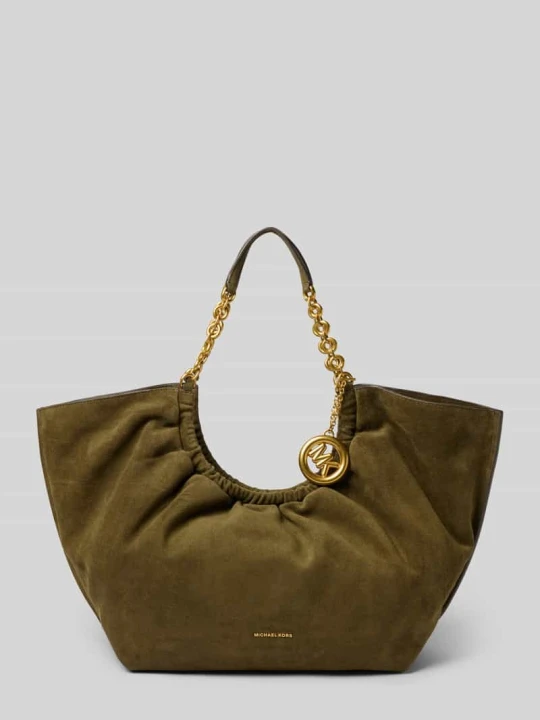 Zdjęcie produktu Tote bag ze skóry Model 'Indie' Michael Kors Khaki
