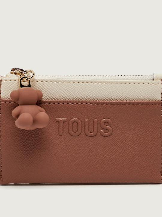 Zdjęcie produktu Tous Portmonetka Tous Audree Saffiano brązowy