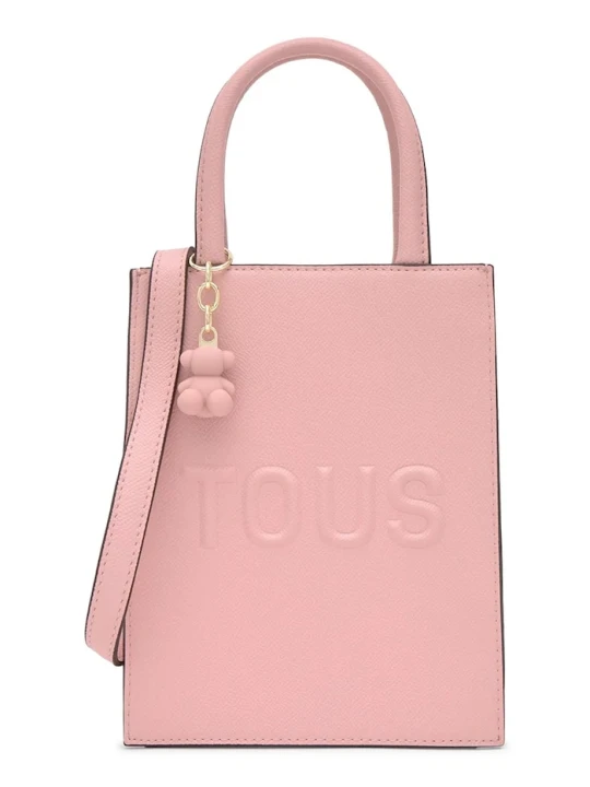 Zdjęcie produktu Tous torebka crossbody damska skórzana różowy