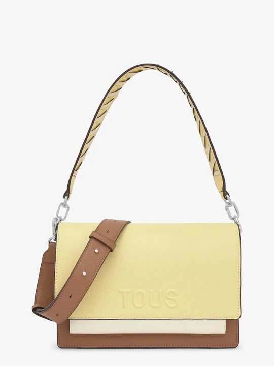 Zdjęcie produktu Tous torebka crossbody damska z imitacji skóry żółty