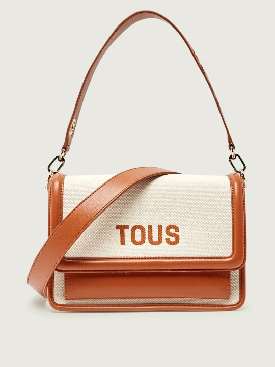 Zdjęcie produktu Tous Torebka na ramię AUDREE CANVAS camel