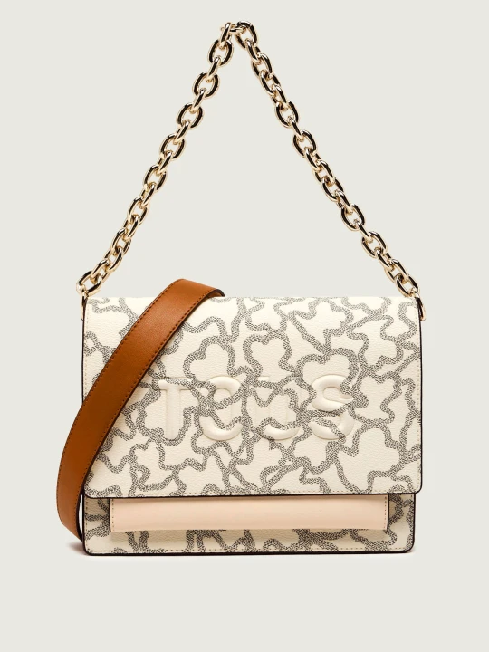 Zdjęcie produktu Tous Torebka na ramię Audree Chain Kaos Icon beżowy