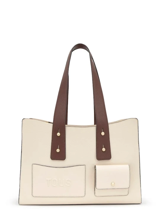 Zdjęcie produktu Tous torebka shopper damska beżowy