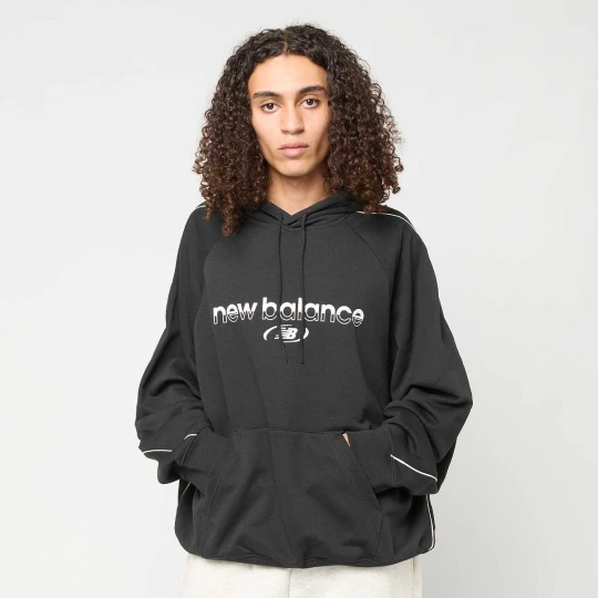 Zdjęcie produktu Trackside French Terry Hoodie New Balance czarny