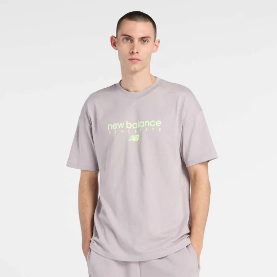 Zdjęcie produktu Trackside T-Shirt New Balance szary