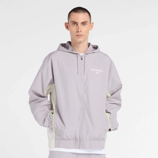 Zdjęcie produktu Trackside Woven Jacket New Balance fioletowy