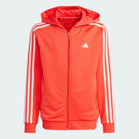 Zdjęcie produktu Train Essentials AEROREADY 3-Stripes Regular-Fit Full-Zip Hoodie Adidas