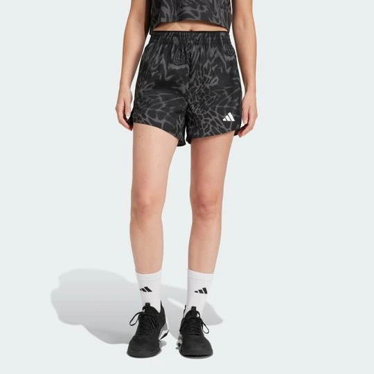 Zdjęcie produktu Train Essentials Allover Print Workout Shorts Adidas czarny